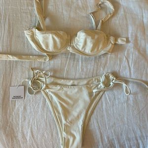 Monday Swimwear Ivory Bikini